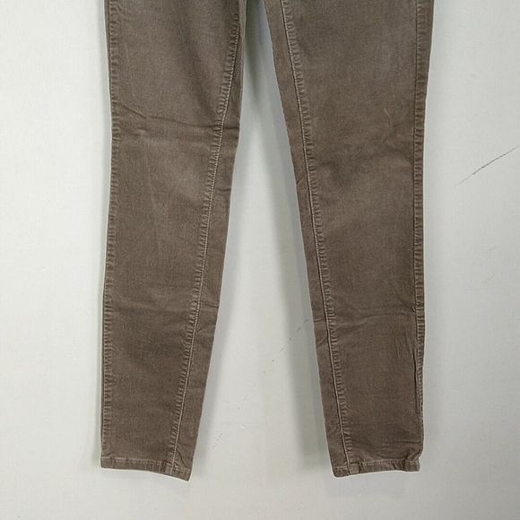 Loft Womens sz 26/2 Pants Modern Skinny Tan Corduroy - Picture 3 of 9